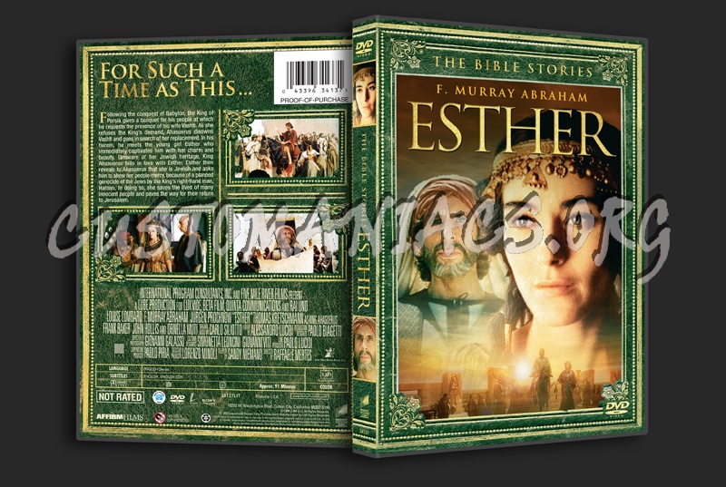 The Bible Stories: Esther dvd cover