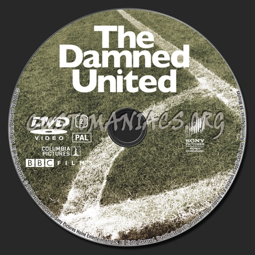 The Damned United dvd label