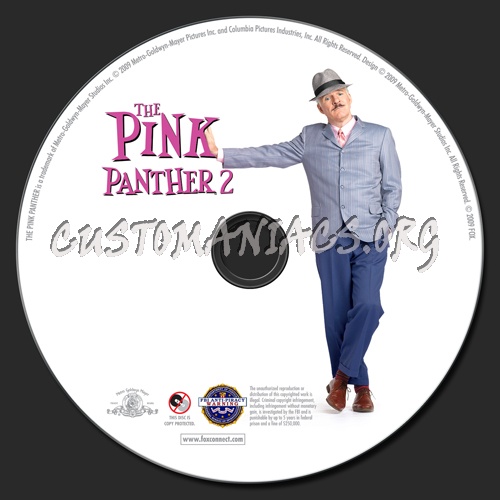 The Pink Panther 2 dvd label