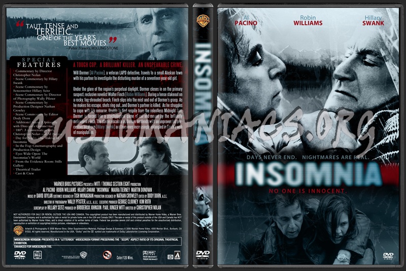 Insomnia dvd cover