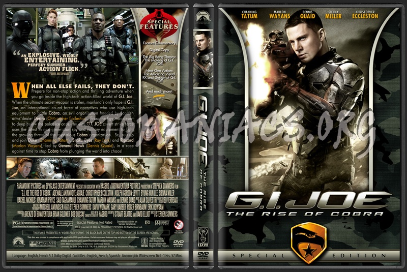 G.I. Joe: The Rise of Cobra dvd cover