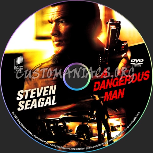 A Dangerous Man dvd label