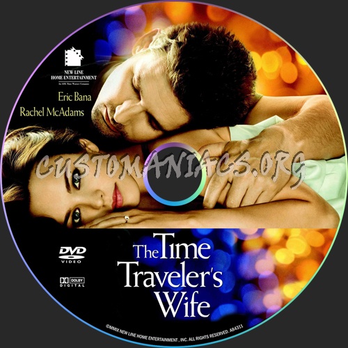 The Time Traveler's Wife dvd label