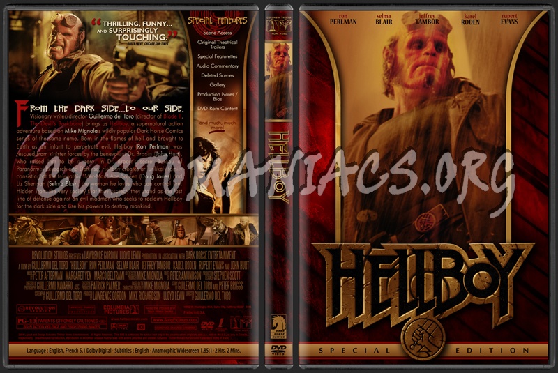 Hellboy dvd cover