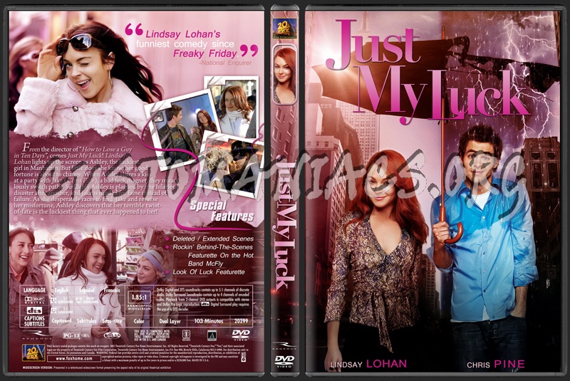 Just My Luck dvd cover