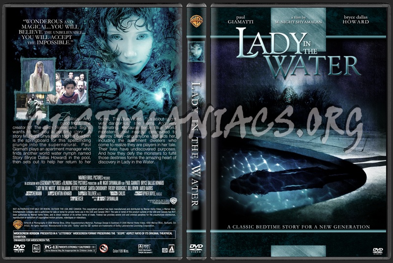 Lady In The Water dvd cover