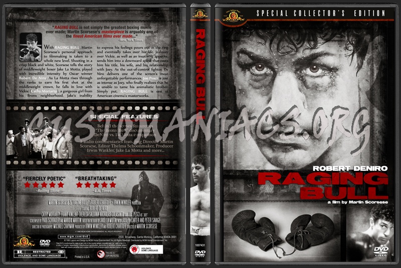 Raging Bull dvd cover