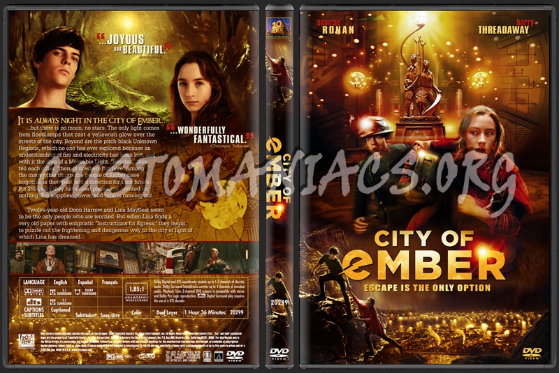 City Of Ember dvd cover