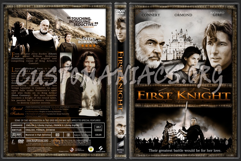 First Knight dvd cover