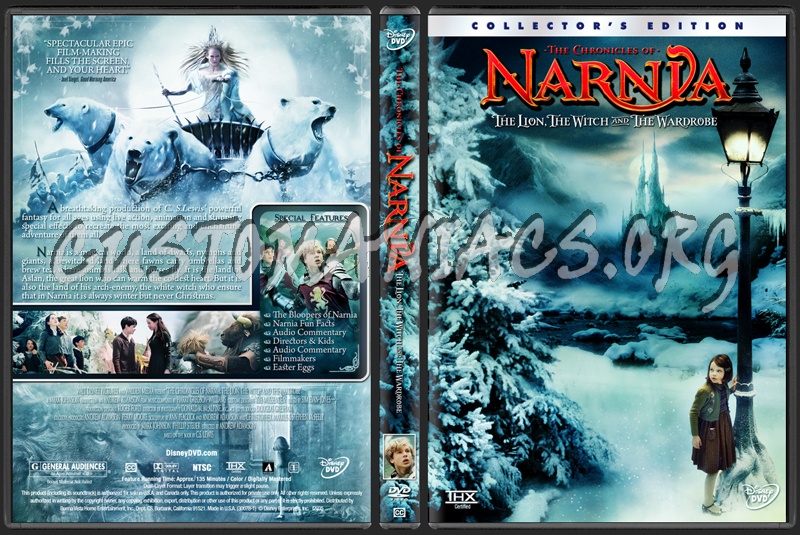 The Chronicles of Narnia - The Lion, The Witch and the Wardrobe dvd cover