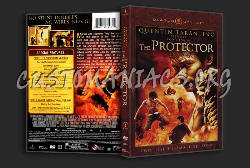 The Protector dvd cover