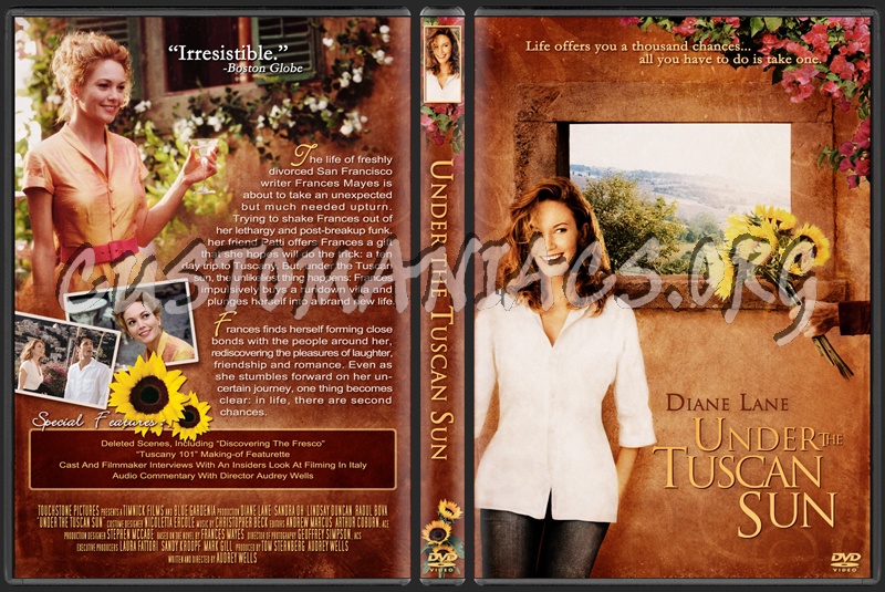 Under The Tuscan Sun dvd cover