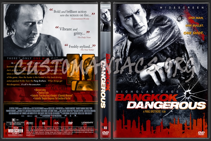 Bangkok Dangerous dvd cover