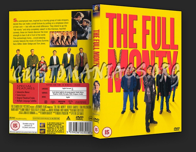 The Full Monty dvd cover