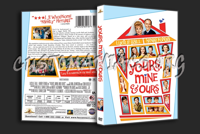 Yours, Mine & Ours dvd cover