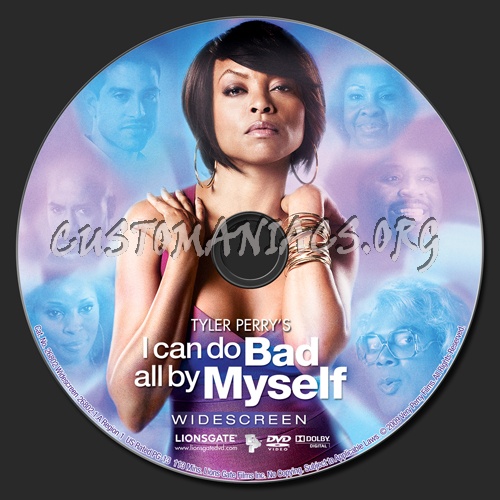 I Can Do Bad All by Myself dvd label