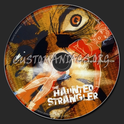 367 - The Haunted Strangler dvd label
