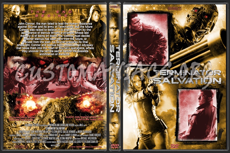 Terminator Salvation dvd cover