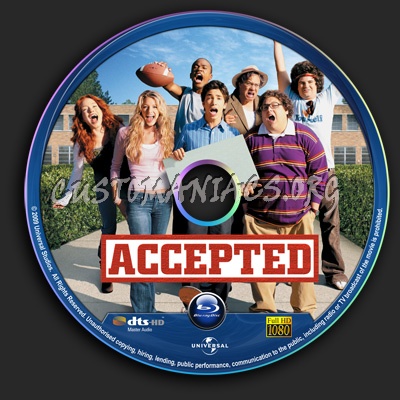 Accepted blu-ray label