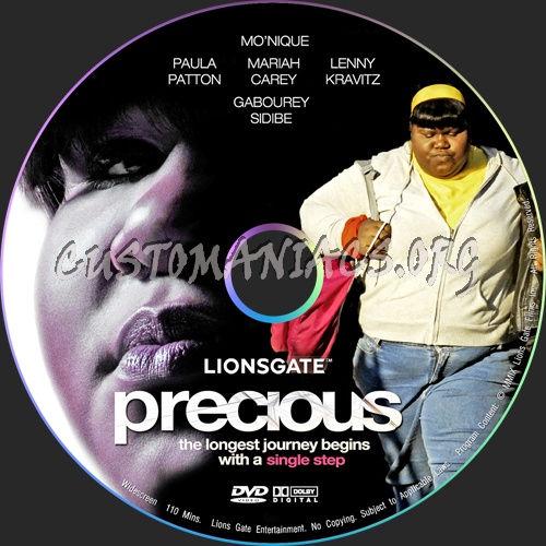 Precious dvd label