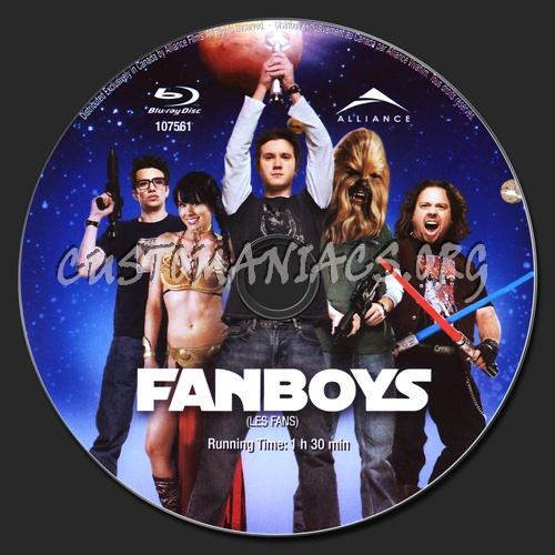 Fanboys blu-ray label