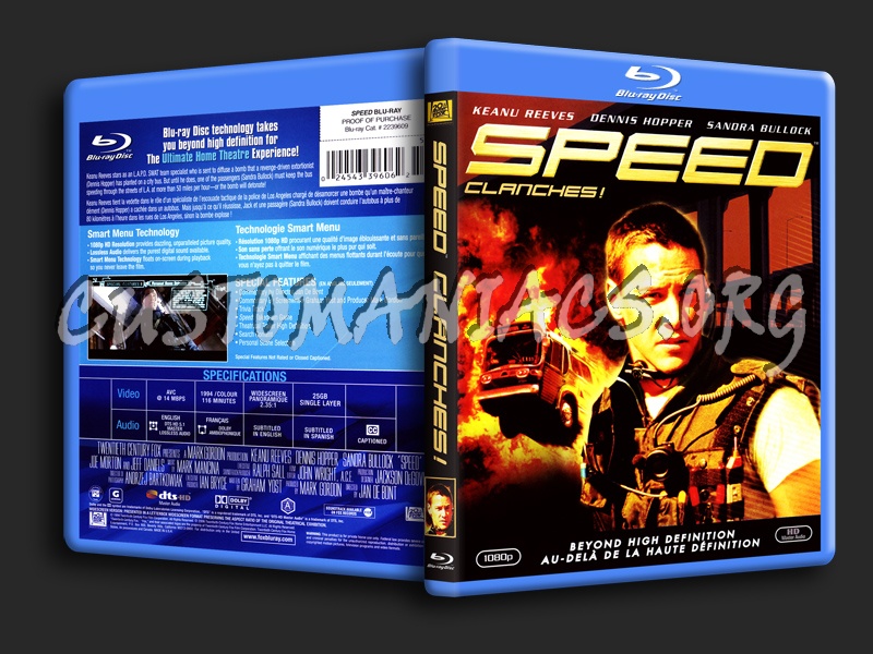 Speed blu-ray cover