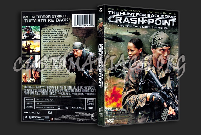 The Hunt for Eagle One Crash Point dvd cover
