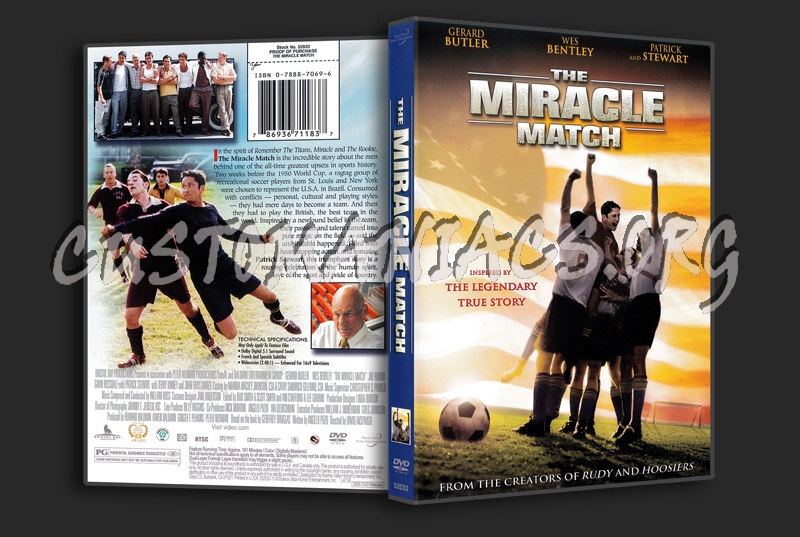 The Miracle Match dvd cover
