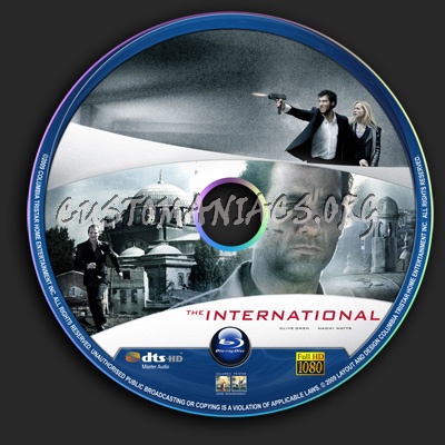 The International blu-ray label