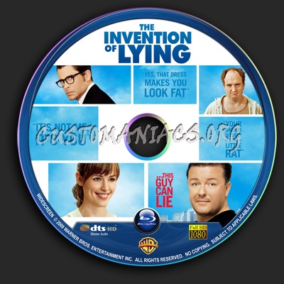 The Invention Of Lying blu-ray label