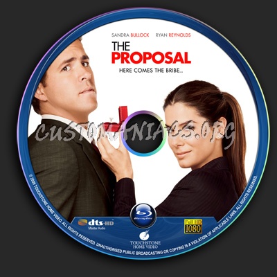 The Proposal blu-ray label