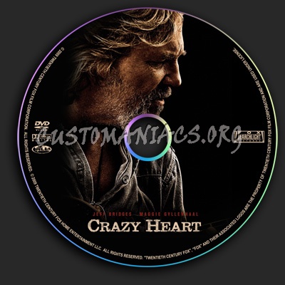 Crazy Heart dvd label