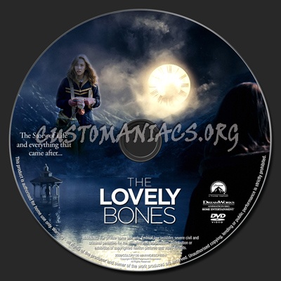 The Lovely Bones dvd label