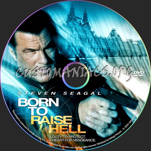 Born to Raise Hell dvd label