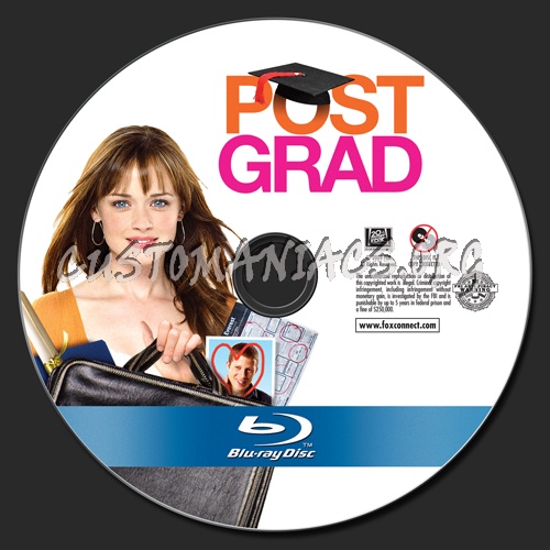 Post Grad blu-ray label