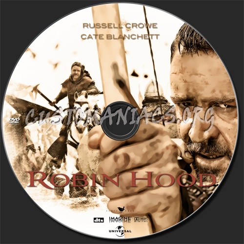 Robin Hood (2010) dvd label