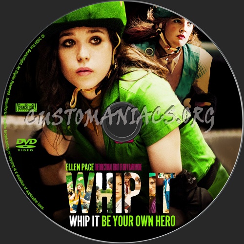 Whip It dvd label