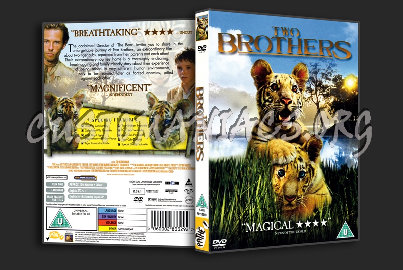 Two Brothers dvd cover