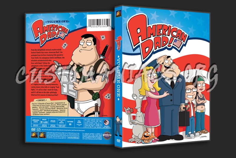 American Dad Volume 1 dvd cover