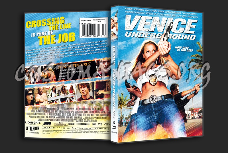 Venice Underground dvd cover