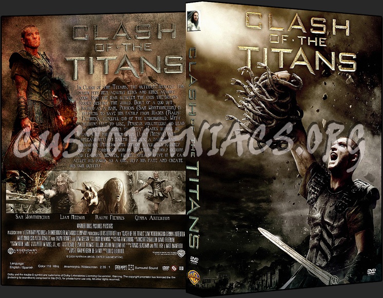 Clash of the Titans dvd cover