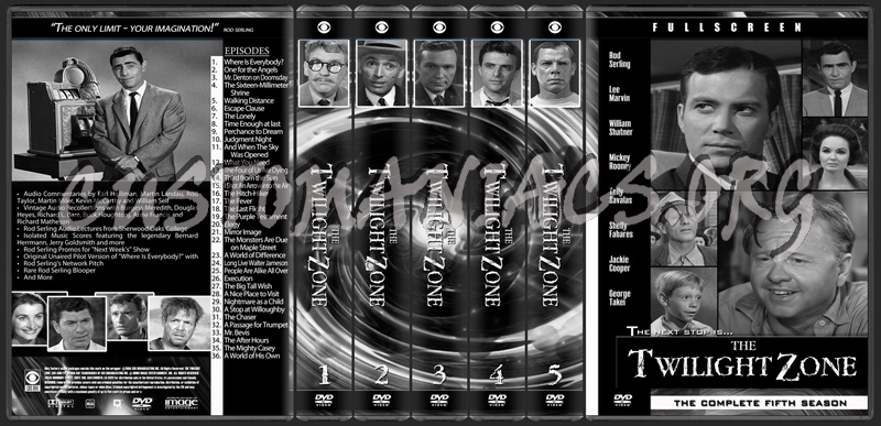 The Twilight Zone dvd cover