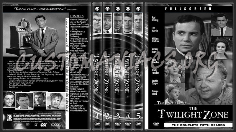 The Twilight Zone dvd cover