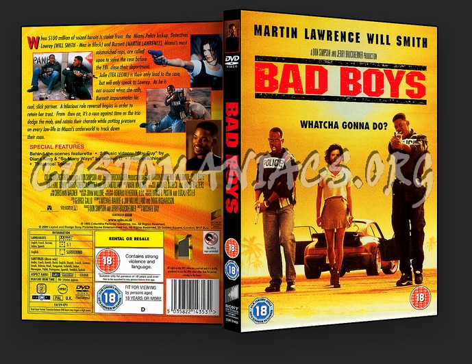 Bad Boys dvd cover