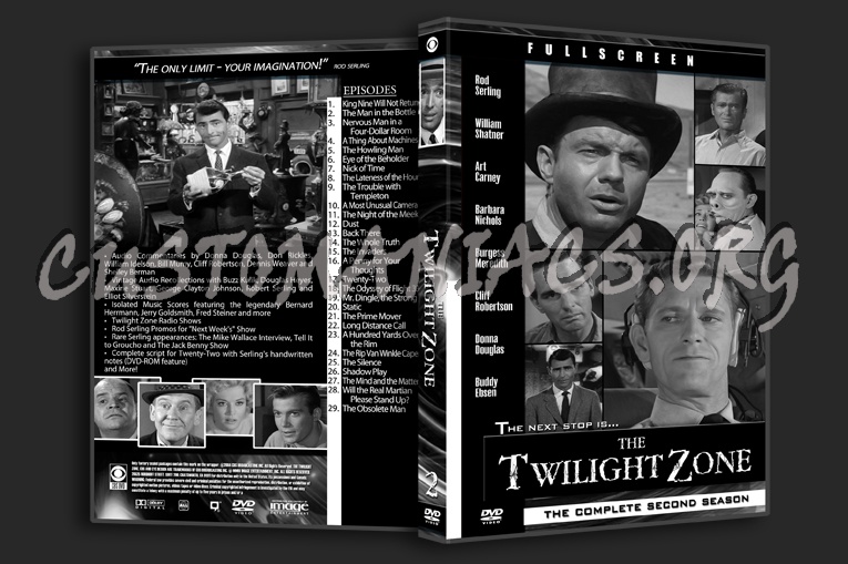 The Twilight Zone dvd cover