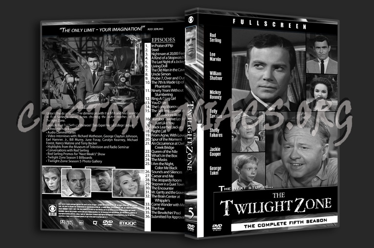The Twilight Zone dvd cover