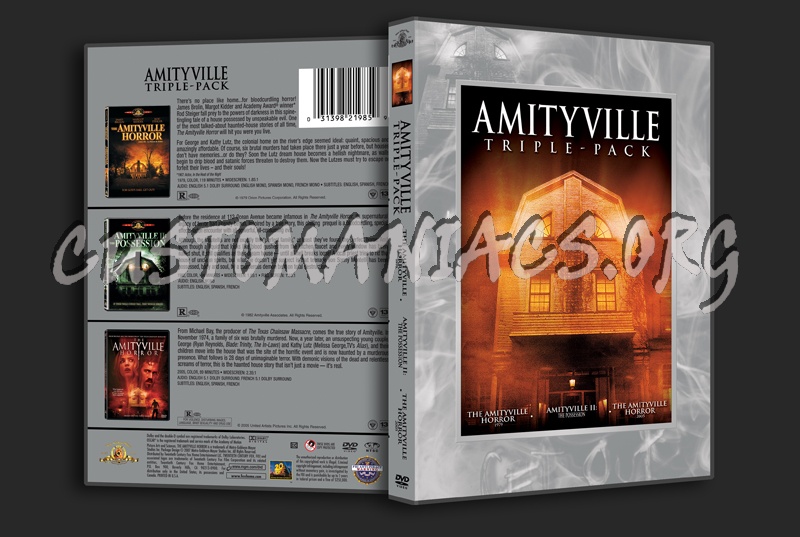 Amityville trilogy dvd cover