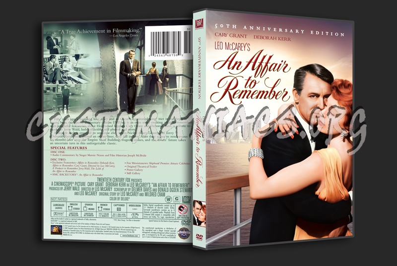 An Affair to Remember dvd cover