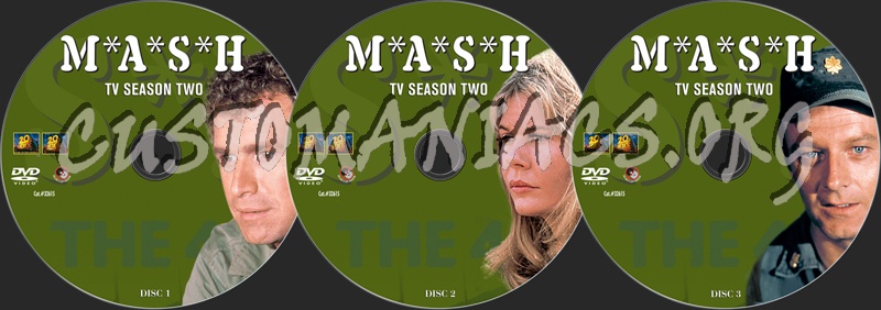 Mash Season 2 dvd label