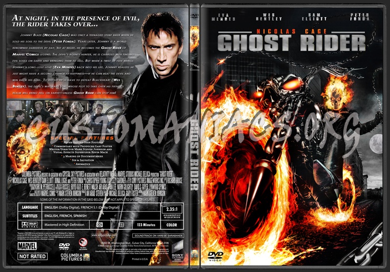 Ghost Rider dvd cover